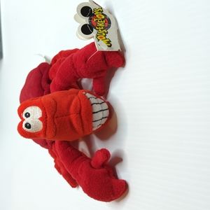 Vintage Little Mermaid Sebastian Bean Bag